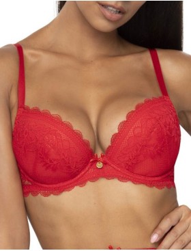 Бюстгальтер с пуш-ап MAT ESTELLE Czerwony M-0198-11-2, Цвет: красный, Размеры: 80C