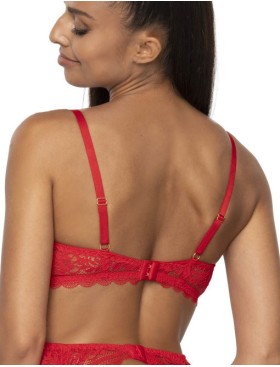 Бюстгальтер с пуш-ап MAT ESTELLE Czerwony M-0198-11-2, Цвет: красный, Размеры: 80C, изображение 2