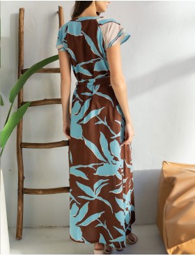 Платье-халат из хлопка Mia-Amore CHERYL 2009, Цвет: мультицвет, Размеры: L, изображение 4