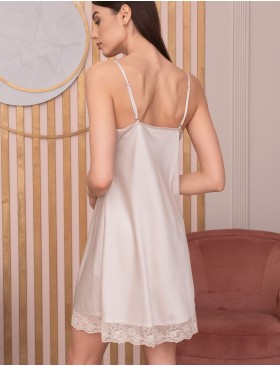 Шелковая сорочка Mia-Amore CLARISS 4160, Цвет: айвори, Размеры: M, изображение 2