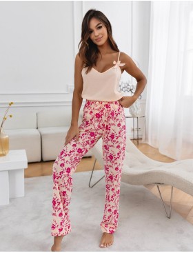 Пижама топ и брюки Sensis ISABELLA, Цвет: персиковый, Размеры: S, изображение 2