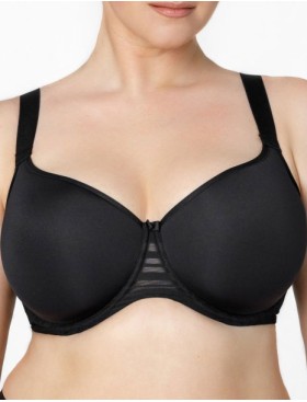 Бюстгальтер спейсер Sermija ADEL 184-22-L чёрный, Цвет: чёрный, Размеры: 70G