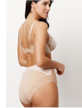 Бюстгальтер с мягкой чашкой Subtille DELIA soft full cup, Цвет: бежевый+белый, Размеры: 65M, изображение 6