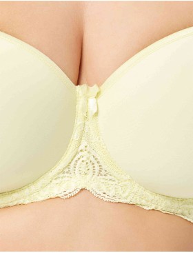 Бюстгальтер спейсер VOVA SNEJANNA V54124 лимонное мороженое, Цвет: лимонное мороженое, Размеры: 75C, изображение 4