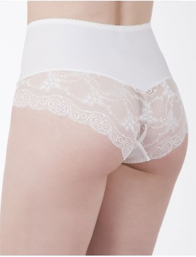 Трусы слипы высокие VOVA SNEJANNA V54045 сумеречно-белый, Цвет: сумеречно-белый, Размеры: 2XL, изображение 2