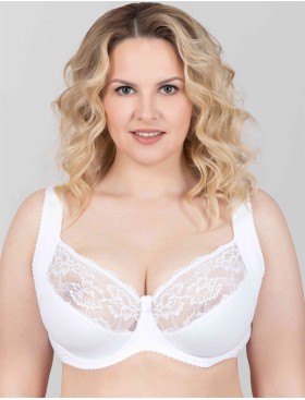 Бюстгальтер мягкий с подкроем Elli 3000 белый, Цвет: белый, Размеры: 85H, изображение 4