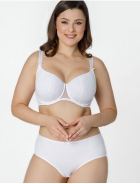 Бюстгальтер балконет тюльпан Honey H42-21-L белый, Цвет: белый, Размеры: 70I, изображение 4