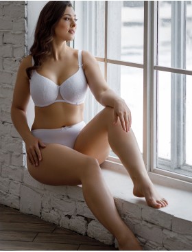 Бюстгальтер балконет тюльпан Honey H42-21-L белый, Цвет: белый, Размеры: 70I, изображение 8