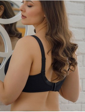 Бюстгальтер балконет тюльпан Honey H42-21-L черный, Цвет: черный, Размеры: 70I, изображение 2