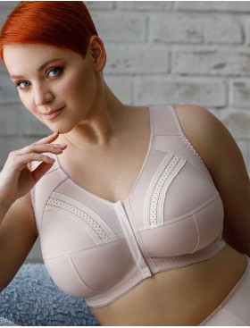 Мягкий бюстгальтер без косточек Honey H47-23-L крем-брюле, Цвет: крем-брюле, Размеры: 90F, изображение 3