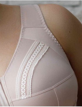 Мягкий бюстгальтер без косточек Honey H47-23-L крем-брюле, Цвет: крем-брюле, Размеры: 90F, изображение 5