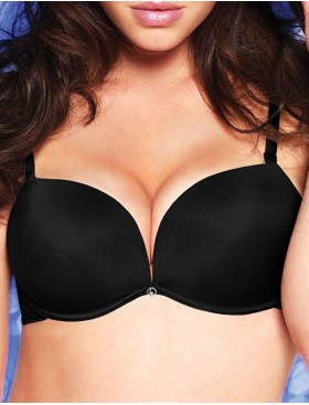 Бюстгальтер супер пуш-ап воздушно-гелевый Lormar DOUBLE nero, Цвет: nero (черный), Размеры: 75B