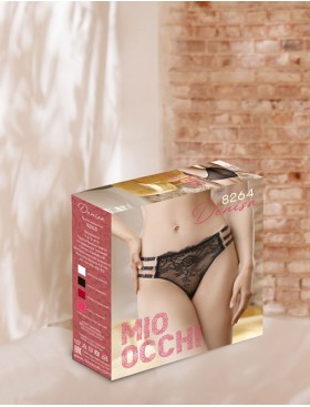 Трусики слипы со стрэпами Mioocchi DENISA 8264 latte di cocco, Цвет: latte di cocco (коко, Размеры: L, изображение 3