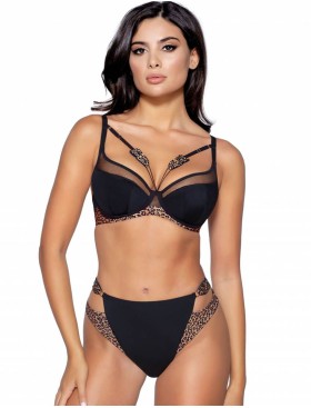 Трусики бразилиана Novika ZOELLE brazyliany черный, Цвет: черный, Размеры: M, изображение 5