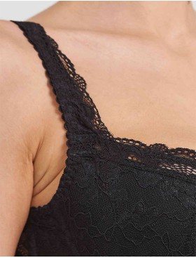 Бюстгальтер балконет Simona M 608 черный, Цвет: черный, Размеры: 90B, изображение 6