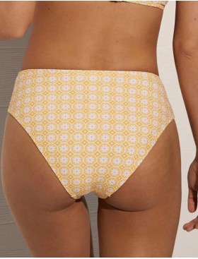 Высокие женские плавки Ysabel Mora 82434 желтый/белый, Цвет: желтый/белый, Размеры: S, изображение 2