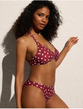 Женские плавки в горошек Ysabel Mora 82653 вишневый/белый, Цвет: вишневый/белый, Размеры: M, изображение 3