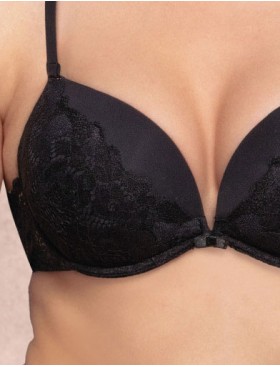 Бюстгальтер супер пуш-а Lormar Super YOURBODY nero, Цвет: nero (черный), Размеры: 70B, изображение 3