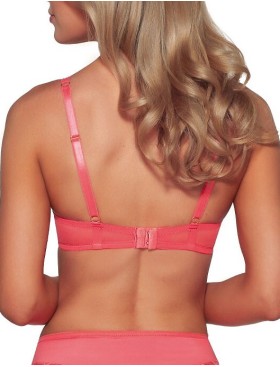 Бюстгальтер со съемным пуш-ап Ava PERLASH 2073 P-UP Coral, Цвет: коралл, Размеры: 70F, изображение 2