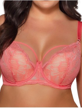 Бюстгальтер полумягкий Ava PERLASH 2075 PU Coral, Цвет: коралл, Размеры: 70I