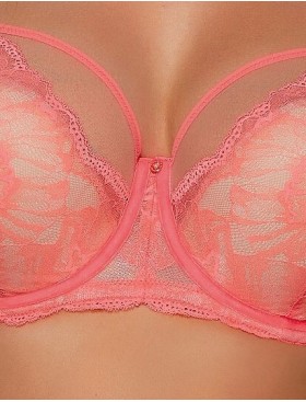 Бюстгальтер полумягкий Ava PERLASH 2075 PU Coral, Цвет: коралл, Размеры: 70I, изображение 4