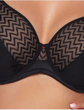 Бюстгальтер мягкий Ava INNESA 2103 M Bralette черный, Цвет: черный, Размеры: 70I, изображение 4