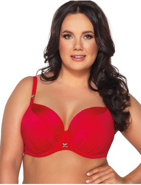 Бюстгальтер пляжный поролоновый Ava SK180 U Barbados, Цвет: красный, Размеры: 70J, изображение 3