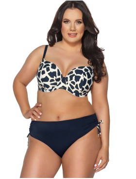 Бюстгальтер пляжный поролоновый Ava SK195 U Navy Blue, Цвет: темно-синий, Размеры: 65I, изображение 2