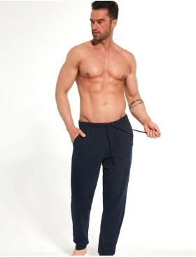 Хлопковые домашние штаны Cornette 331 темно-синий, Цвет: темно-синий, Размеры: XL, изображение 2