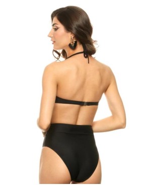 Раздельный купальник с гелевым пуш-ап Jolidon FR113U черный, Цвет: черный, Размеры: 80B, изображение 2