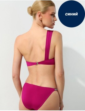 Открытый купальник Jolidon FR180U синий, Цвет: синий, Размеры: 75B, изображение 2