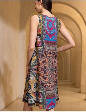 Хлопковый сарафан Mia-Amore CAMBODJA 5270, Цвет: мультицвет, Размеры: M, изображение 2