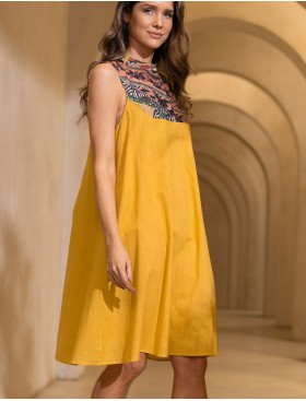 Платье из хлопка и льна Mia-Amore CAMBODJA 5271, Цвет: мультицвет, Размеры: M, изображение 3