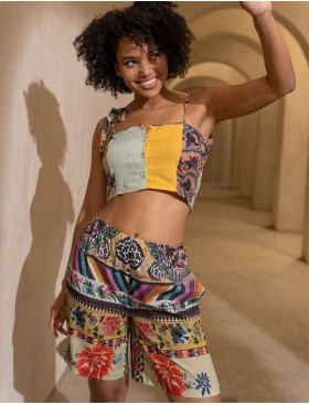 Летний комплект с шортами Mia-Amore CAMBODJA 5272, Цвет: мультицвет, Размеры: M, изображение 4