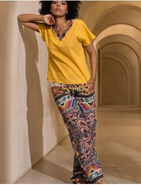 Яркий натуральный комплект Mia-Amore CAMBODJA 5276, Цвет: мультицвет, Размеры: 3XL