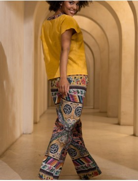 Яркий натуральный комплект Mia-Amore CAMBODJA 5276, Цвет: мультицвет, Размеры: 3XL, изображение 2