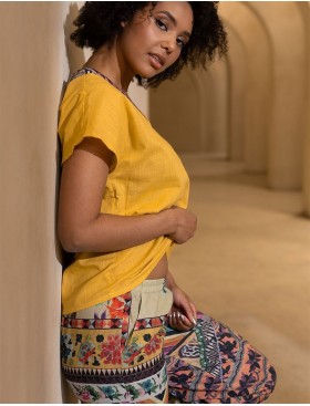 Яркий натуральный комплект Mia-Amore CAMBODJA 5276, Цвет: мультицвет, Размеры: 3XL, изображение 4