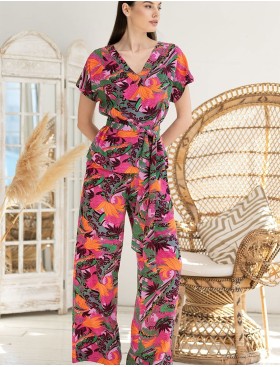 Комплект топ и штаны Mia-Amore HAVANA 5266, Цвет: мультицвет, Размеры: S