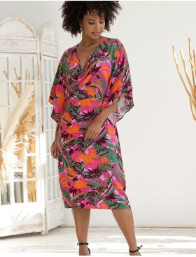 Пляжный халат-кимоно Mia-Amore HAVANA 5269, Цвет: мультицвет, Размеры: S/M, изображение 3