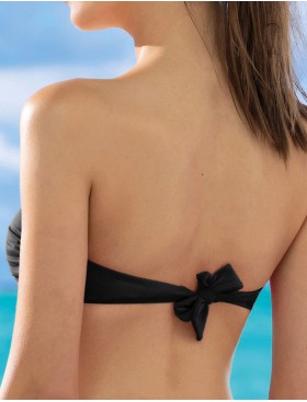 Раздельный мягкий купальник Sielei COLOR RING CR93 nero, Цвет: nero (черный), Размеры: 80C, изображение 2