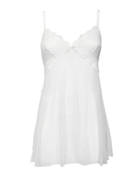 Сорочка эротическая Sielei GLAM 1952 bianco latte, Цвет: bianco latte (молочн, Размеры: XL, изображение 4