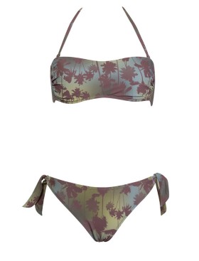 Раздельный купальник бандо Sielei PALM BEACH EC25 verde militare, Цвет: verde militare (хаки, Размеры: 70B, изображение 3