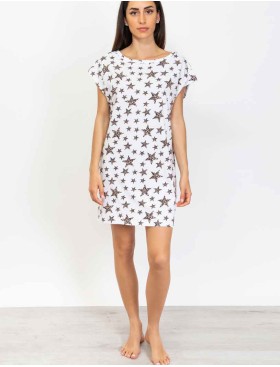 Пляжное платье Sielei SEA SHIRT ZT48 звезды, Цвет: звезды на белом, Размеры: S, изображение 2