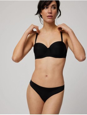 Трусы стринги Ysabel Mora 10127 INVISIBLES черный, Цвет: черный, Размеры: S, изображение 3