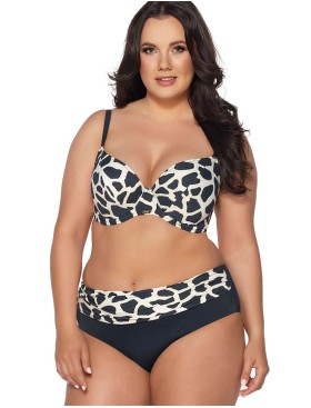 Мягкий купальный лиф Ava SK196 M Navy Blue, Цвет: темно-синий, Размеры: 70F, изображение 6