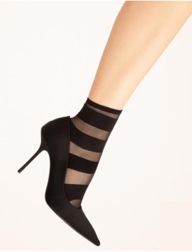 Носки женские Fiore 1127/G SIMPLE STORY 15 den черный, Цвет: черный, Размеры: UN