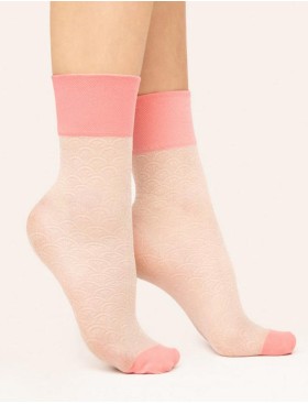 Носки женские Fiore 1129/G MELLOW 30 den пудровый, Цвет: пудровый, Размеры: UN