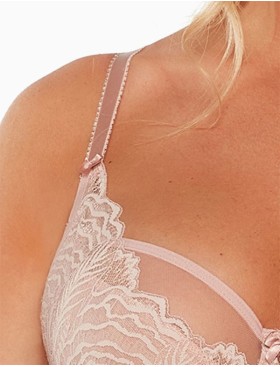 Бюстгальтер полупоролон Gaia 1228 ISLA PU пудра, Цвет: пудра, Размеры: 85C, изображение 5