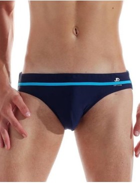 Мужские плавки слипы Jolidon B584U темно-синий, Цвет: темно-синий, Размеры: L