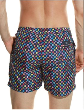 Мужские пляжные шорты Jolidon B645JI DI яблоко/синий, Цвет: яблоко/синий, Размеры: L, изображение 2